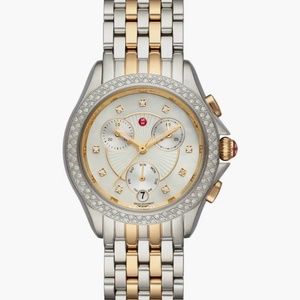 Belmore Diamond Chronograph Watch, 38mm MICHELE